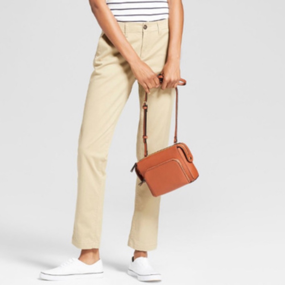 A new day Tan chino pants